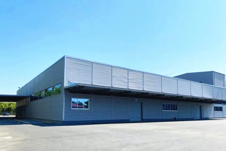 Bâtiment de structure en acier de l'entrepôt fabriqué pour la distribution et le centre de logistique