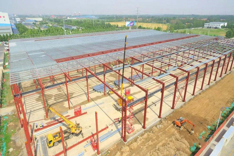 cadre de structure en acier