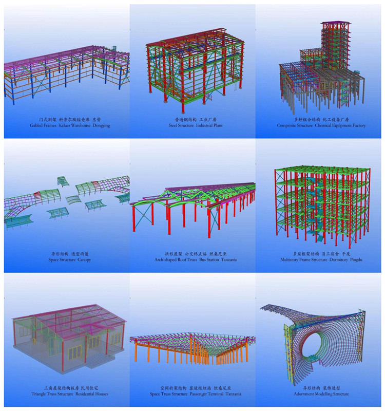 Conception de la structure en acier