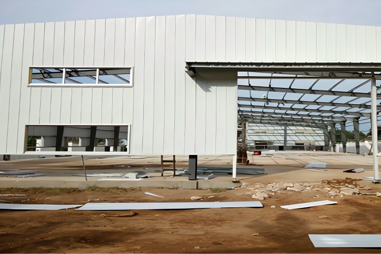 panneau sandwich mural d'usine