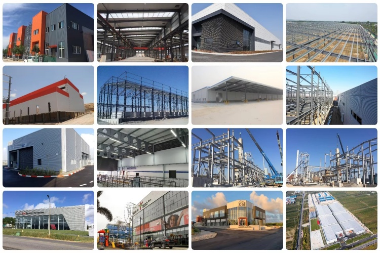 Usine de structure en acier avec accumulation de section H Cadre en acier