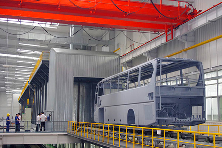 Atelier de structure en acier