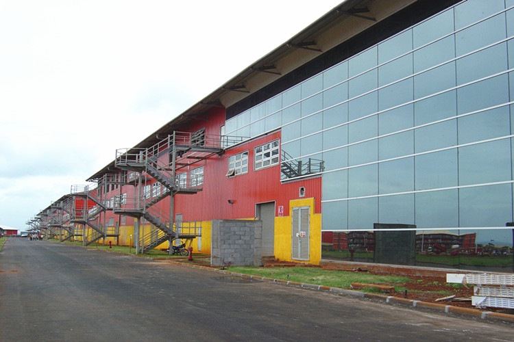 mur de rideau de verre