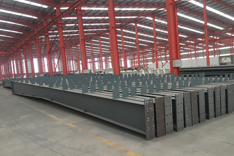 Bâtiment en acier léger de structure avec isolation pour entrepôt