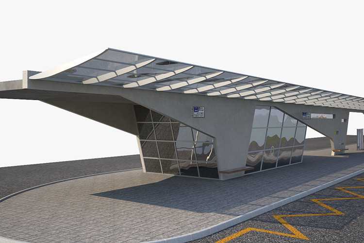 Solution de conception de structure en acier pour la gare routière