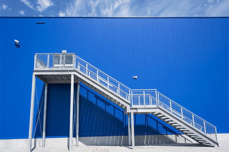 escalier de galvanisation