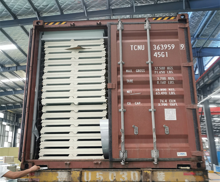 Chargement du conteneur