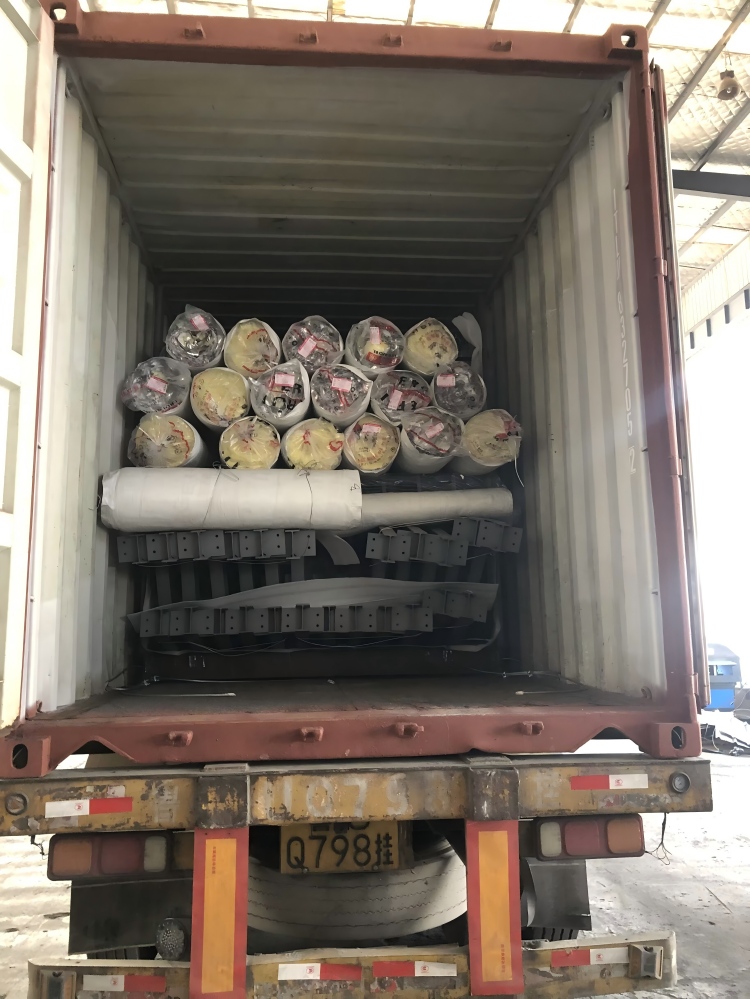 chargement du conteneur