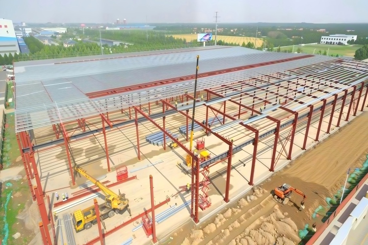 cadre en m&eacute;tal d'usine