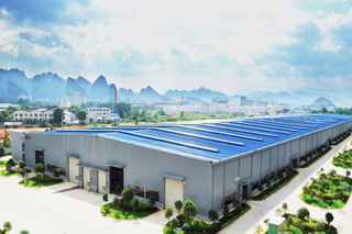 Solution de construction en acier pour l'entrepôt Structure en acier de Chine