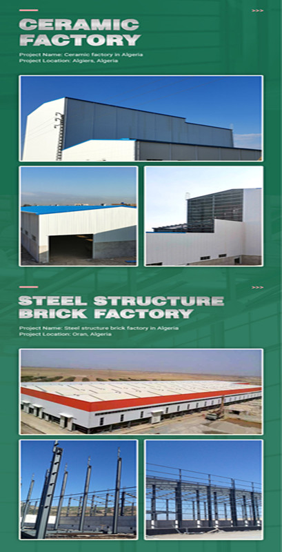 Structure en acier de l'entrep&ocirc;t