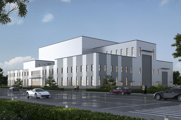 B&acirc;timent en acier de conception moderne