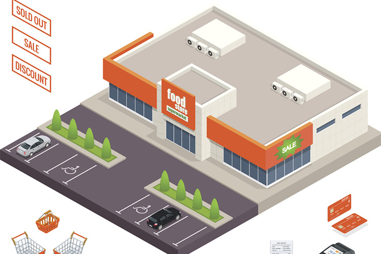 magasin d'alimentation