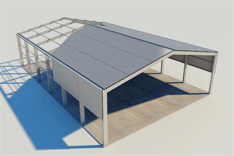 Bâtiment préfabriqué Structure en acier de l'entrepôt industriel pour l'atelier