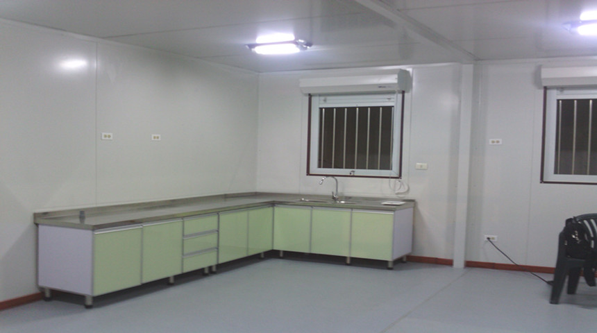 Maison de conteneur d'assemblage de 20 pieds