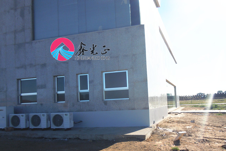 Bureau de mur de rideau de pierre