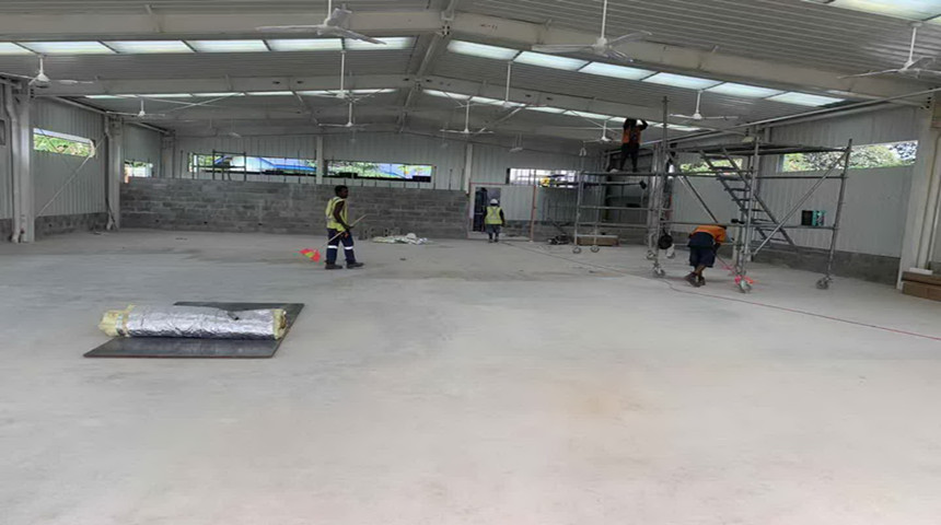 construction l&eacute;g&egrave;re en acier