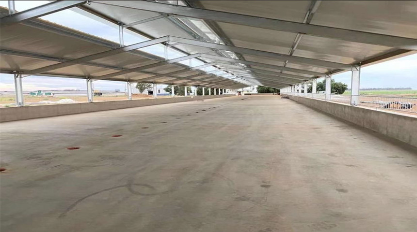 Structure en acier galvanis&eacute;