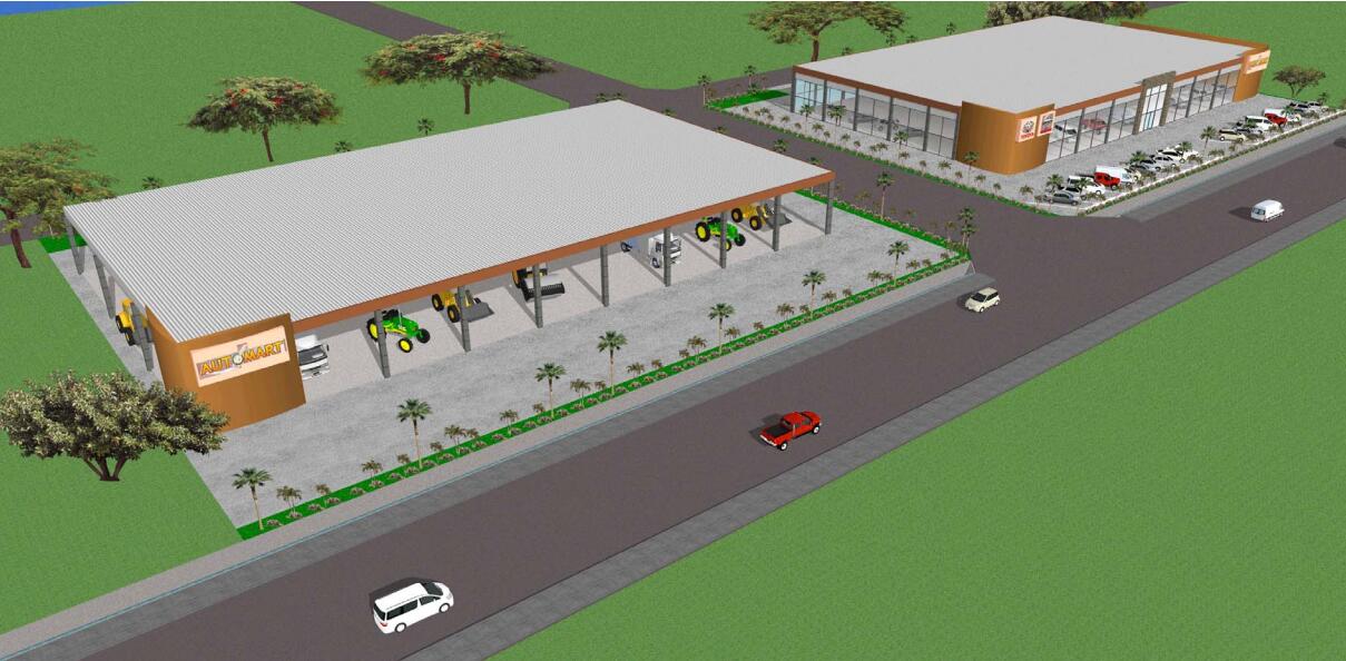 hangar &agrave; acier