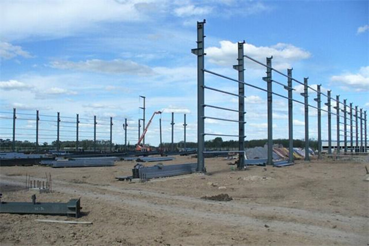 Bâtiments préfabriqués à structure métallique pour entrepôt