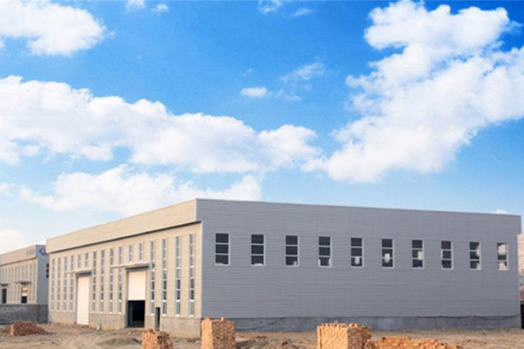 Structure en acier de l'entrep&ocirc;t