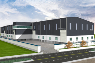 Bâtiment de structure en acier de l'entrepôt fabriqué pour la distribution et le centre de logistique