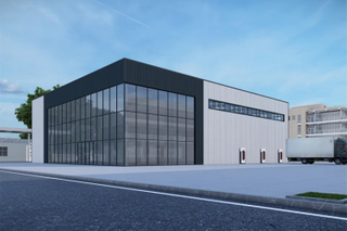 Structure métallique d'entrepôt avec conception de cadre métallique standard