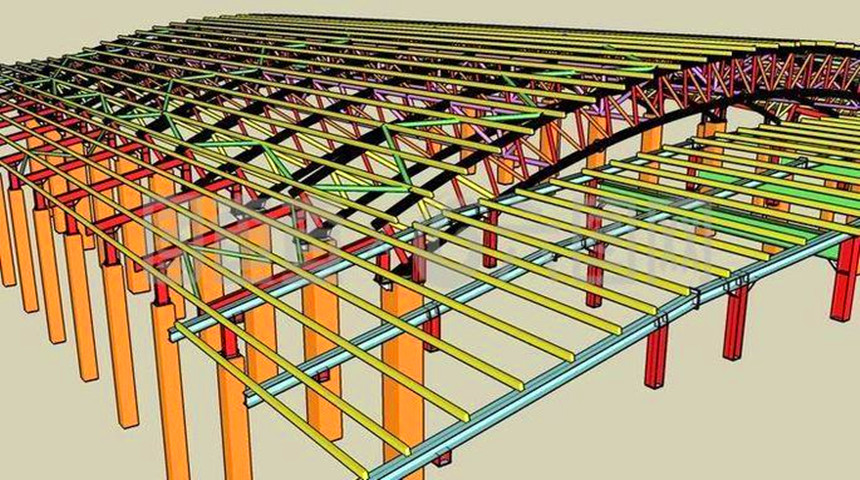 Conception de la structure en acier