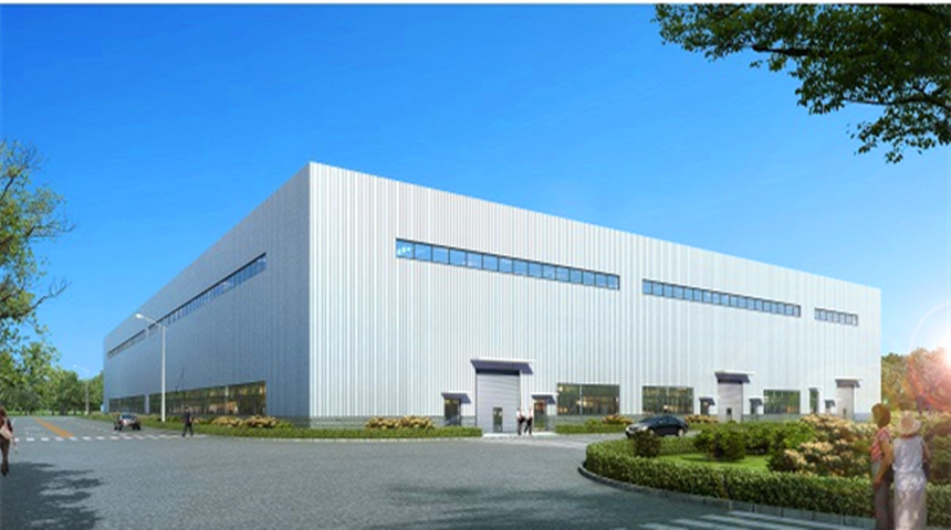 entrep&ocirc;t de structure en acier