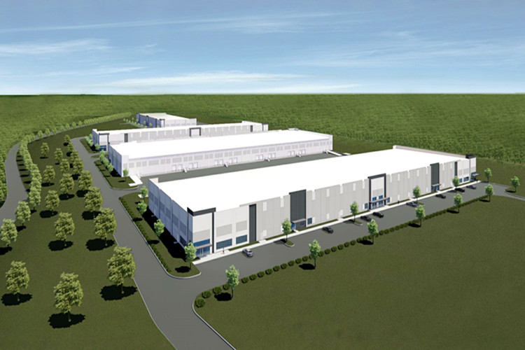 entrep&ocirc;t en acier