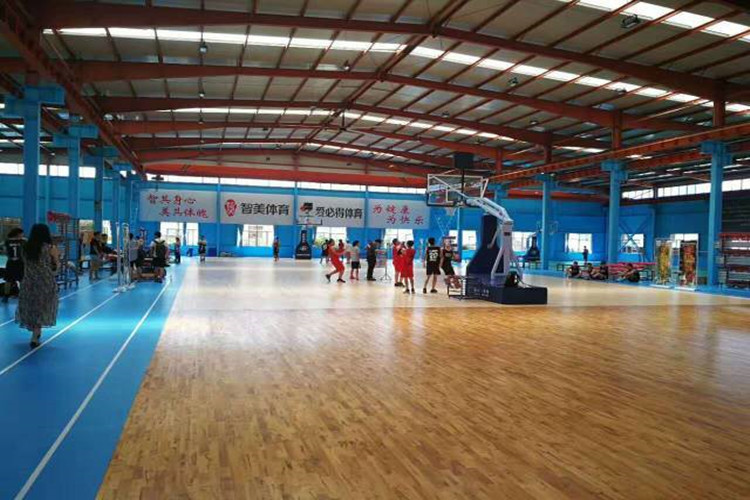 Halls d'acier préfabriqués pour le terrain de basket en salle