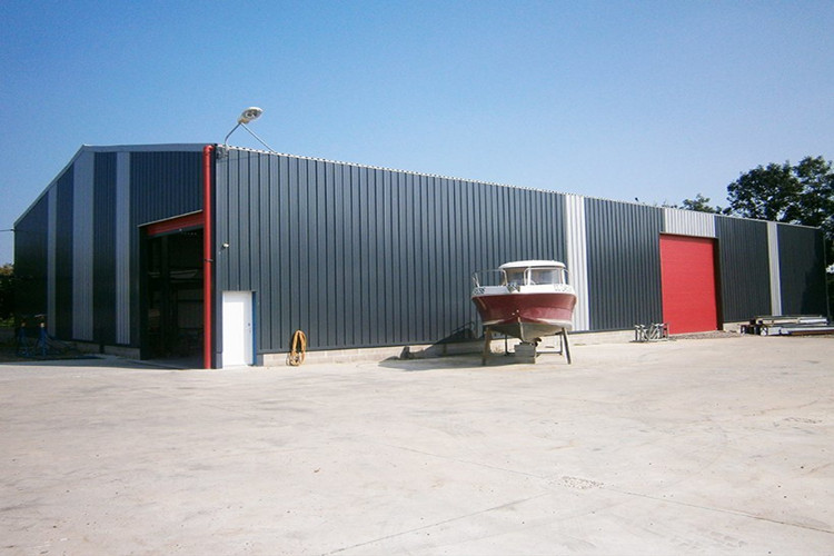 Bâtiment de structure en acier de l'entrepôt fabriqué pour la distribution et le centre de logistique