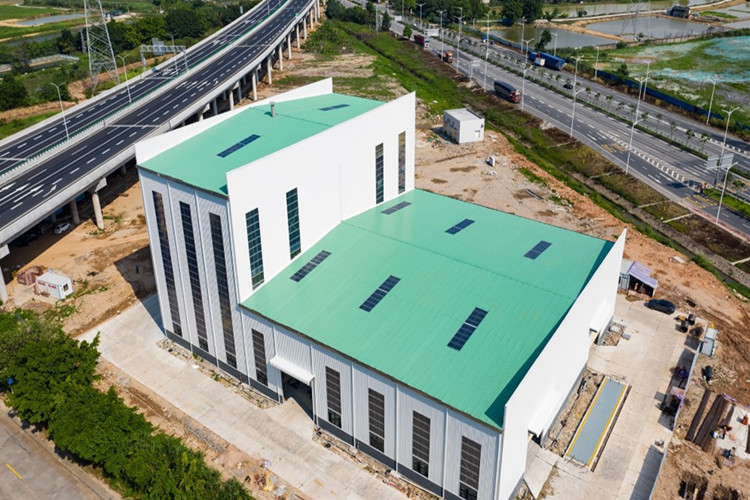 Atelier de 30 m de hauteur