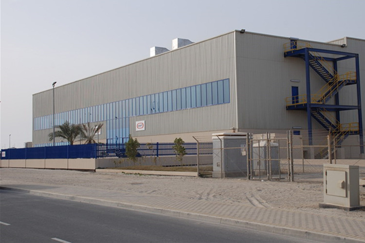 Atelier de structure en acier pour l'usine de transformation des aliments