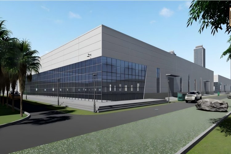 Atelier d'acier industriel